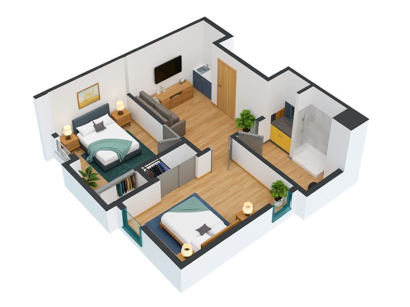 Apartment 3D Image