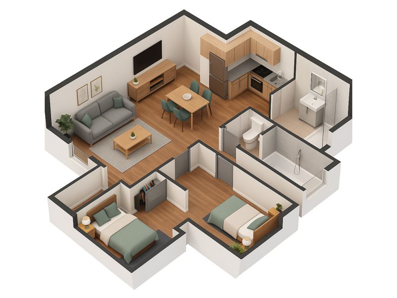 Apartment 3D Image