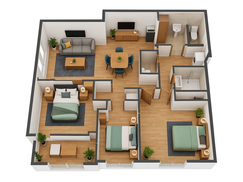 Apartment 3D Image