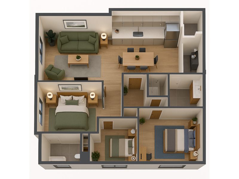 Apartment 3D Image