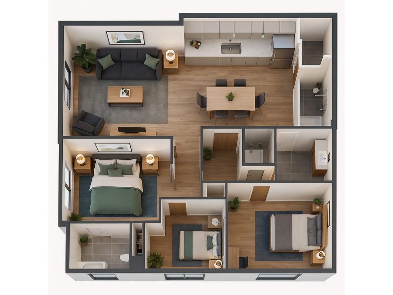 Apartment 3D Image