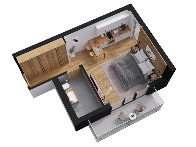 Apartment N60 3D