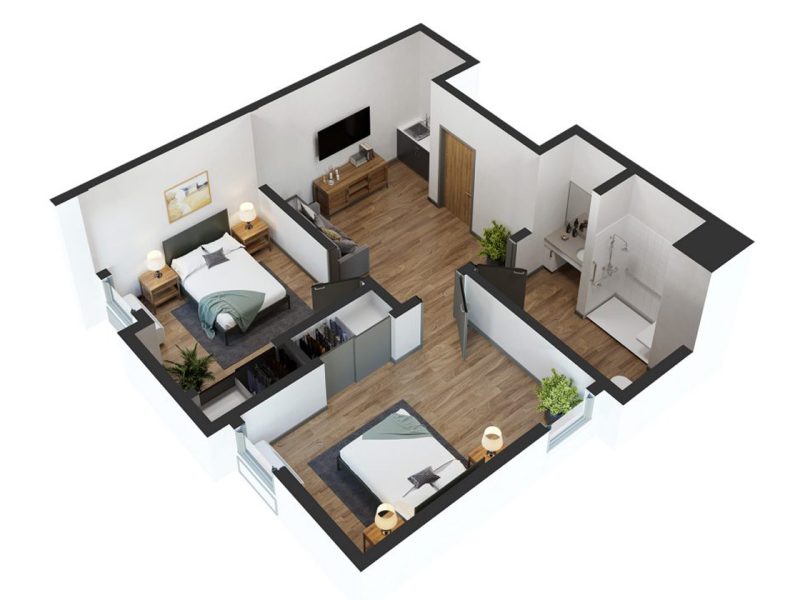 Apartment 3D Image