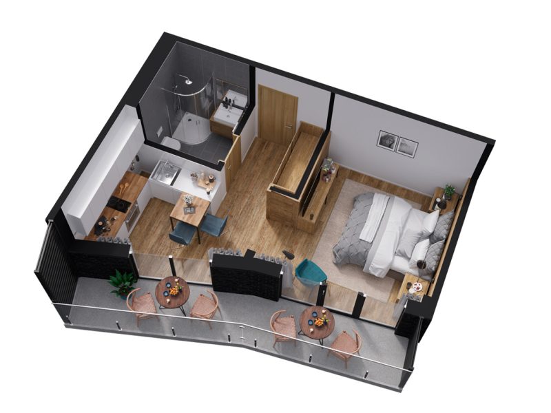 Apartment 3D Image